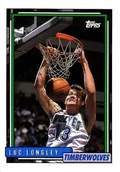 Front of Luc Longley
