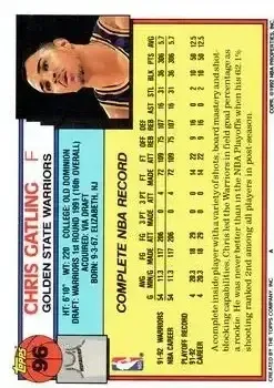 Back of Chris Gatling