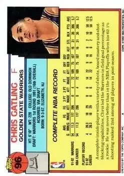 Back of Chris Gatling