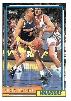 1992-93 Topps #96 Chris Gatling