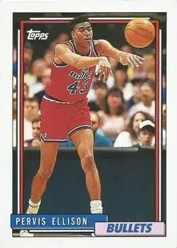 1992-93 Topps #99 Pervis Ellison