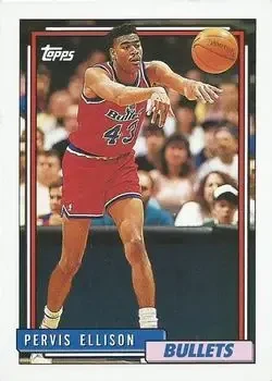 1992-93 Topps #99 Pervis Ellison