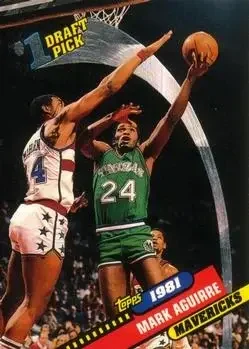 Front of Mark Aguirre