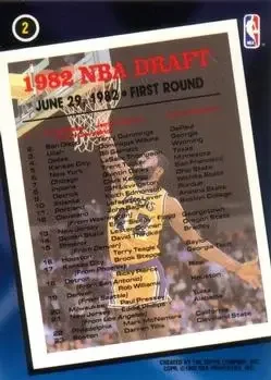 Back of James Worthy