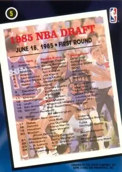Back of Patrick Ewing