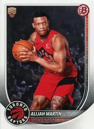 2025-26 Bowman #40 - Alijah Martin - Toronto Raptors 2025-26 Bowman #40 - Alijah Martin - Toronto Raptors