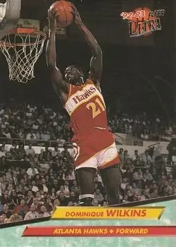 1992-93 Ultra #6 Dominique Wilkins
