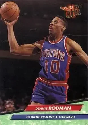 1992-93 Ultra #58 - Dennis Rodman - Detroit Pistons