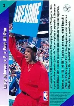 Back of Larry Johnson
