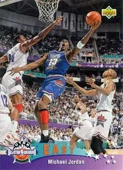 Front of Michael Jordan