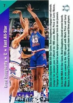 Back of Brad Daugherty
