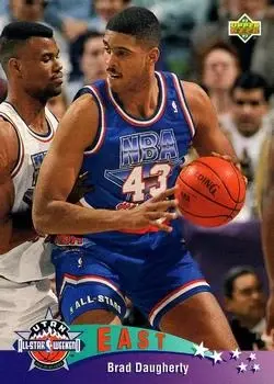 1992-93 Upper Deck European (Italian) #7 Brad Daugherty