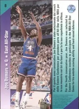 Back of Joe Dumars