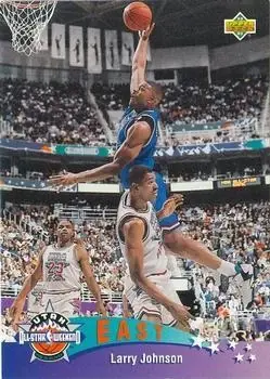 1992-93 Upper Deck European (Spanish) #3 Larry Johnson