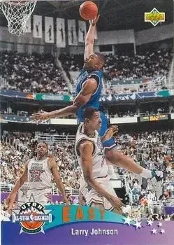 1992-93 Upper Deck European (Spanish) #3 Larry Johnson