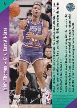 Back of Isiah Thomas