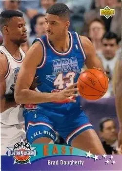 1992-93 Upper Deck European (Spanish) #7 Brad Daugherty