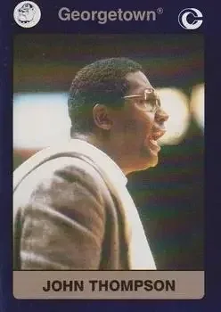1991 Collegiate Collection Georgetown Hoyas #1 John Thompson