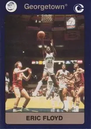 1991 Collegiate Collection Georgetown Hoyas #3 Sleepy Floyd