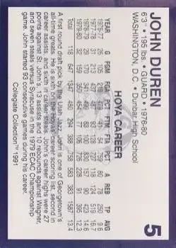 Back of John Duren