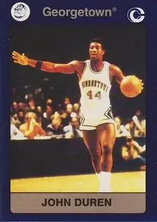 1991 Collegiate Collection Georgetown Hoyas #5 John Duren