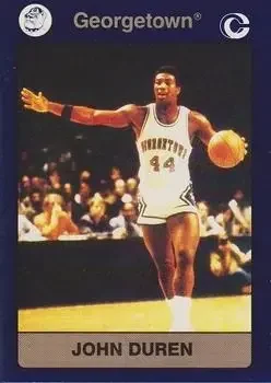 1991 Collegiate Collection Georgetown Hoyas #5 John Duren