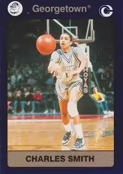1991 Collegiate Collection Georgetown Hoyas #7 Charles Smith