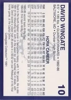 Back of David Wingate