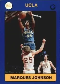 1991 Collegiate Collection UCLA Bruins #5 Marques Johnson