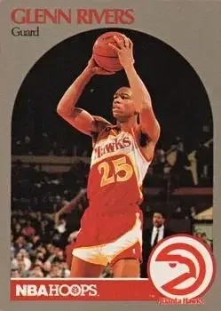 1991 Hoops 100 Superstars #2 Doc Rivers