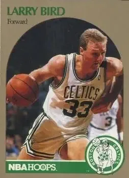1991 Hoops 100 Superstars #5 Larry Bird