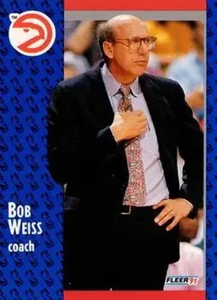 1991-92 Fleer #5 Bob Weiss