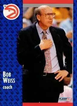 1991-92 Fleer #5 Bob Weiss