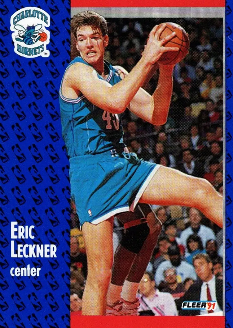 1991-92 Fleer #21 Eric Leckner