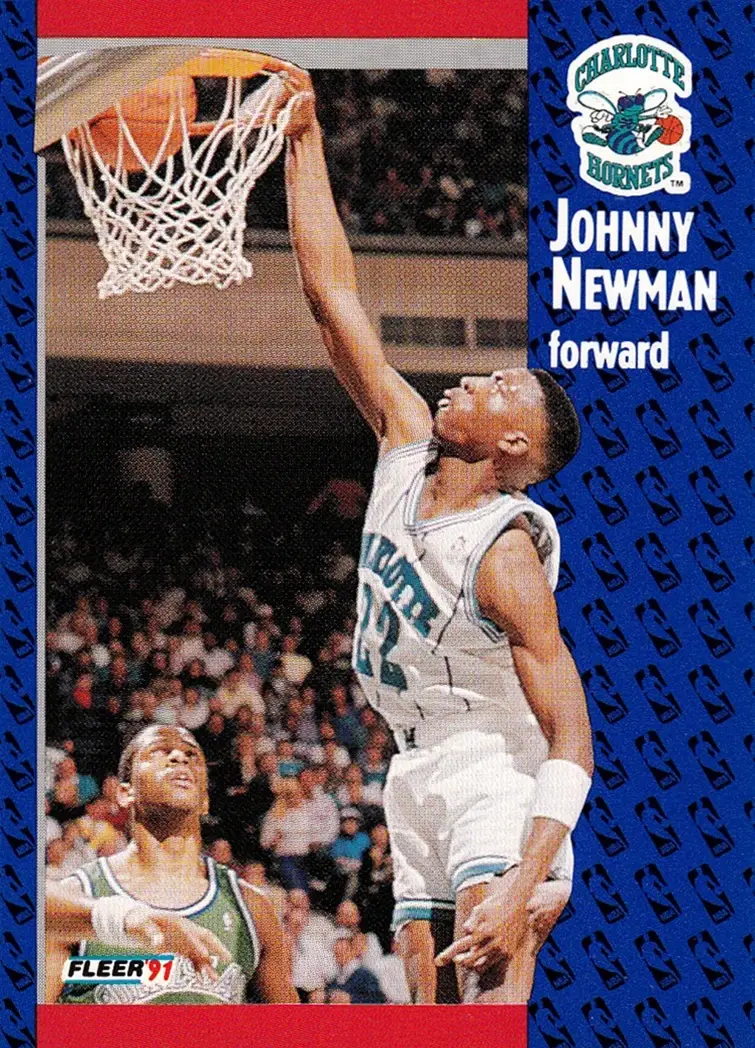1991-92 Fleer #23 Johnny Newman