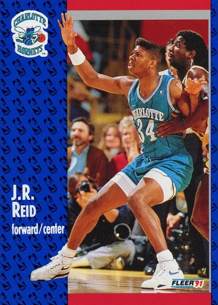 1991-92 Fleer #24 J.R. Reid