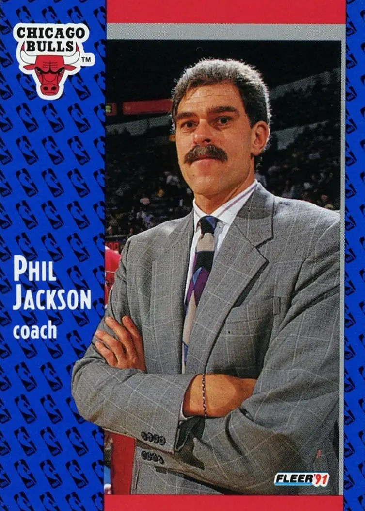 1991-92 Fleer #28 Phil Jackson
