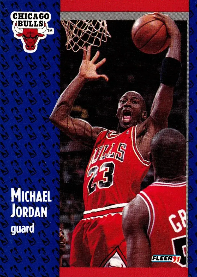 1991-92 Fleer #29 Michael Jordan
