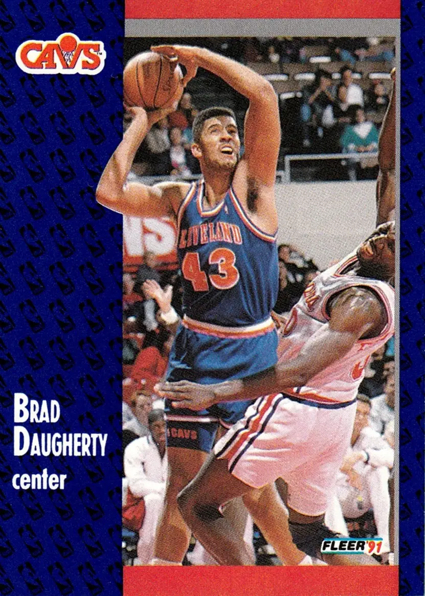 1991-92 Fleer #34 Brad Daugherty