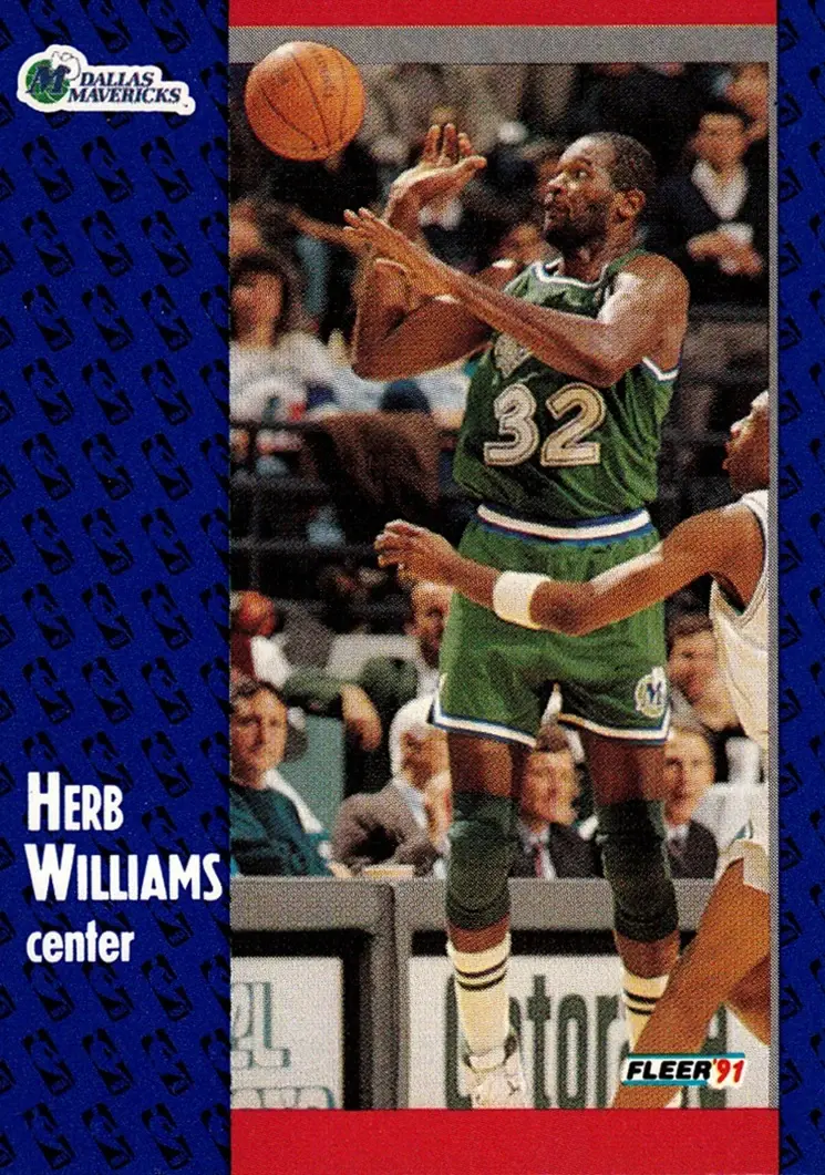 1991-92 Fleer #48 Herb Williams