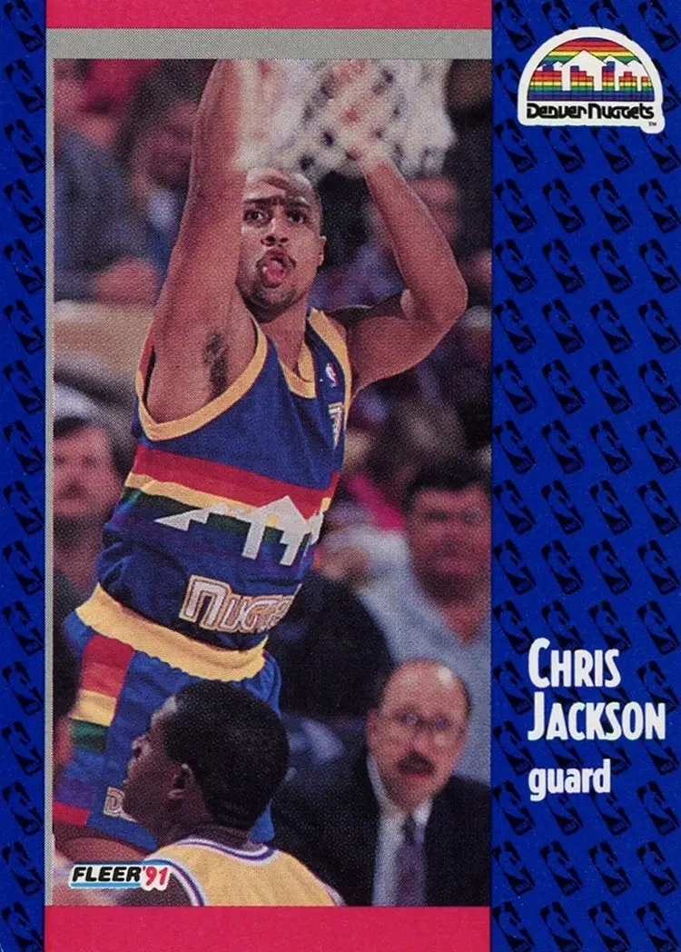 1991-92 Fleer #49 Mahmoud Abdul-Rauf