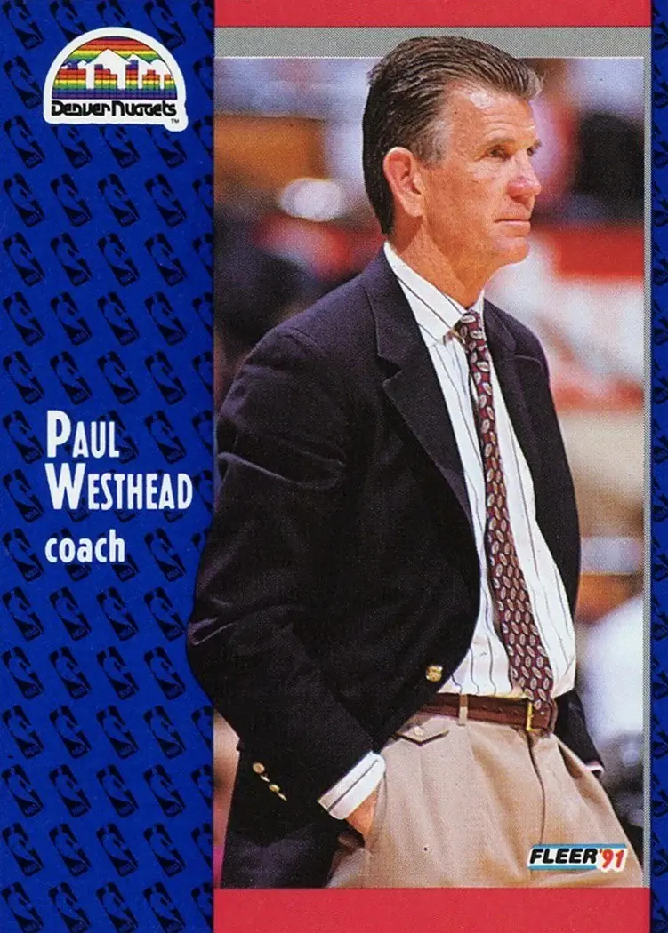 1991-92 Fleer #53 Paul Westhead
