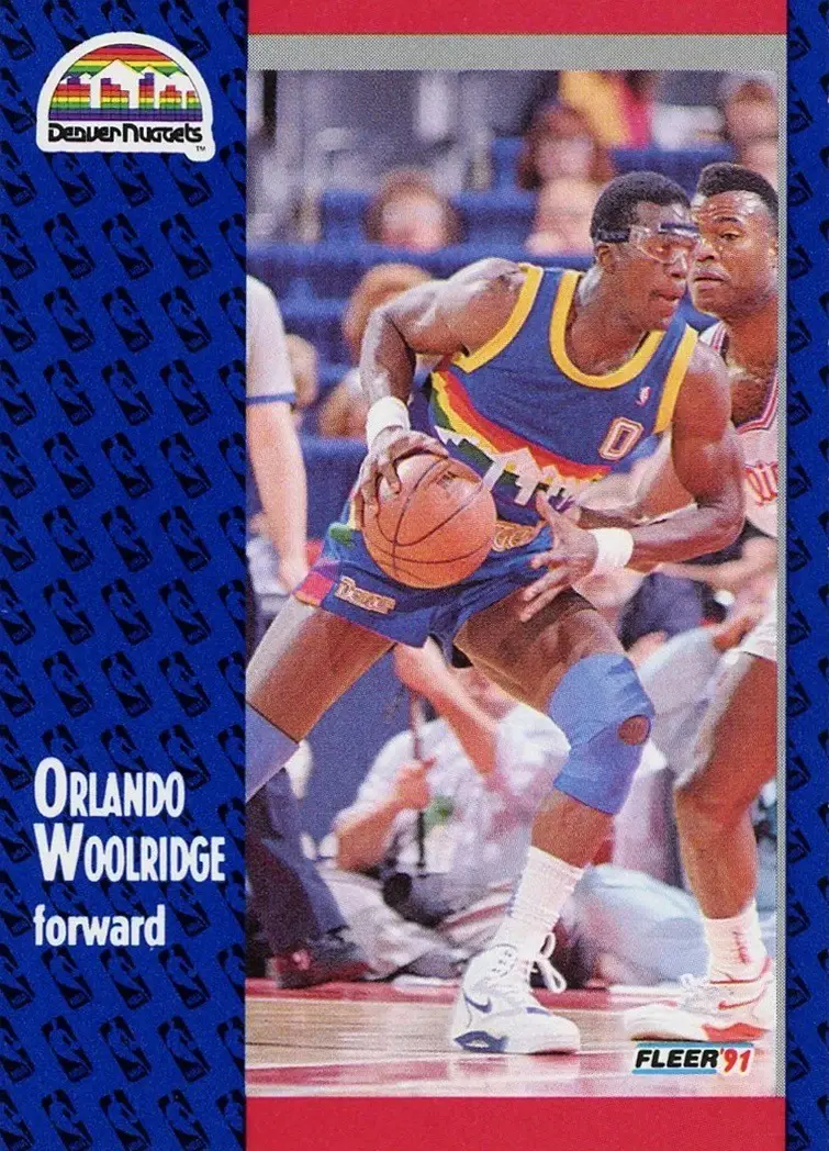 1991-92 Fleer #56 Orlando Woolridge