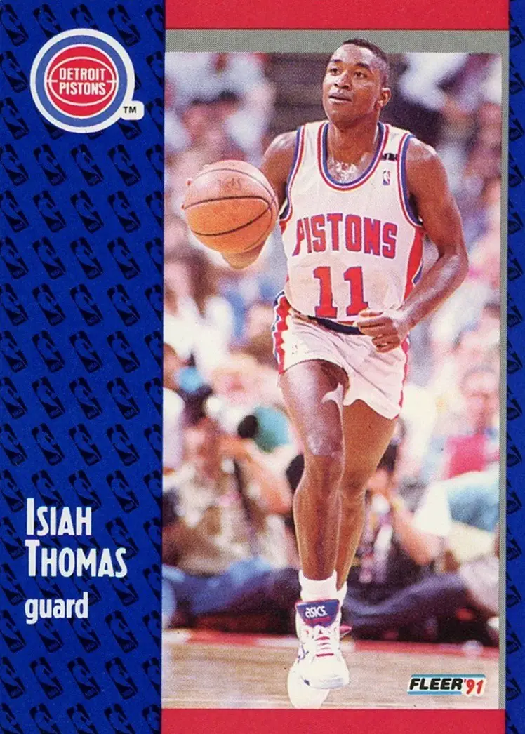 1991-92 Fleer #64 Isiah Thomas