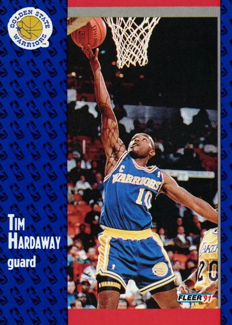 1991-92 Fleer #65 Tim Hardaway