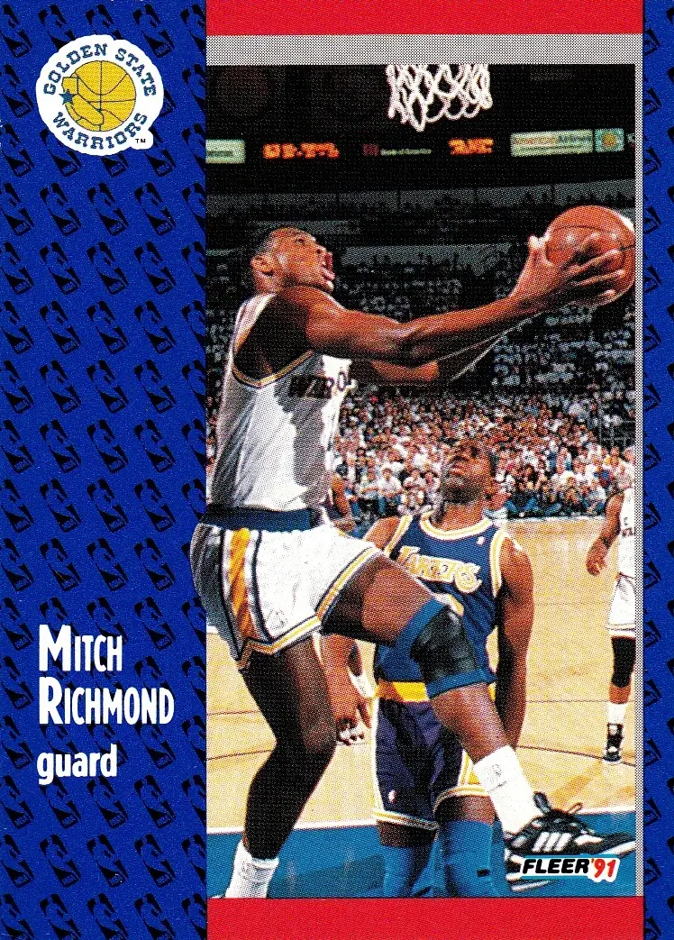 1991-92 Fleer #71 Mitch Richmond