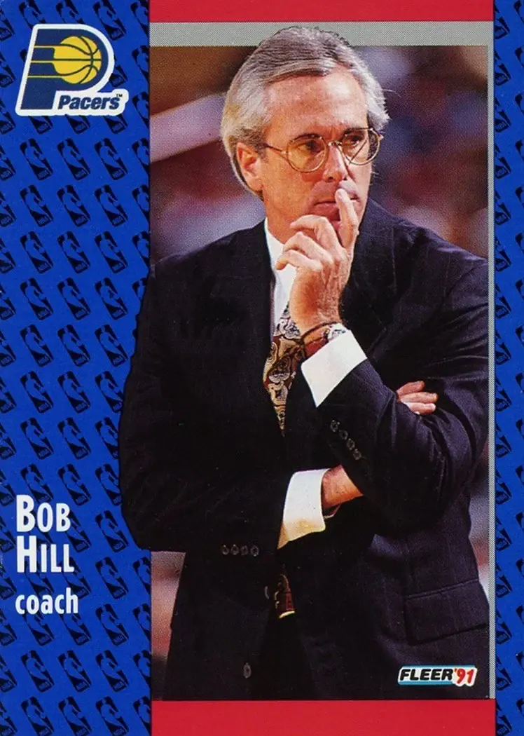 1991-92 Fleer #82 Bob Hill