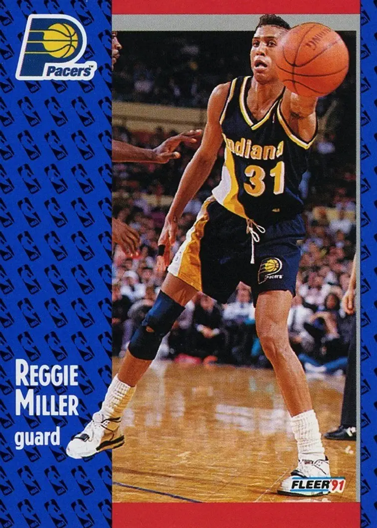 1991-92 Fleer #83 Reggie Miller