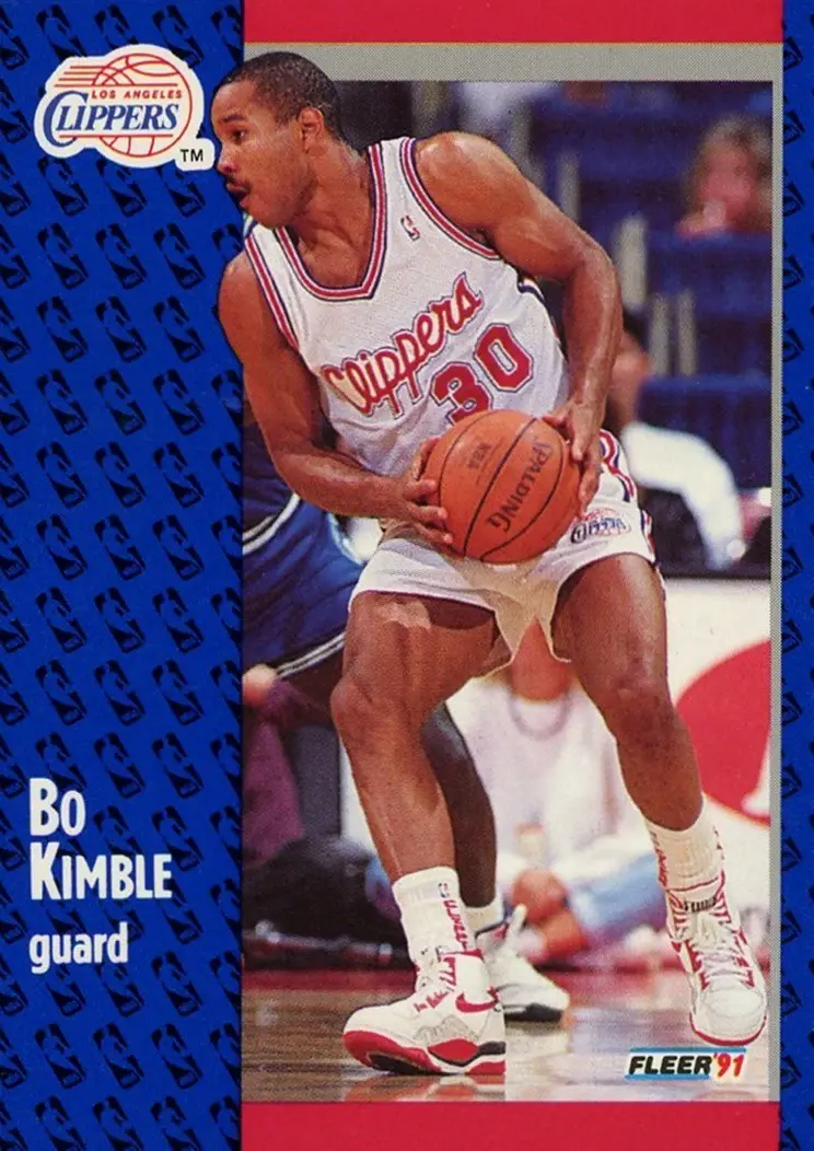 1991-92 Fleer #91 Bo Kimble