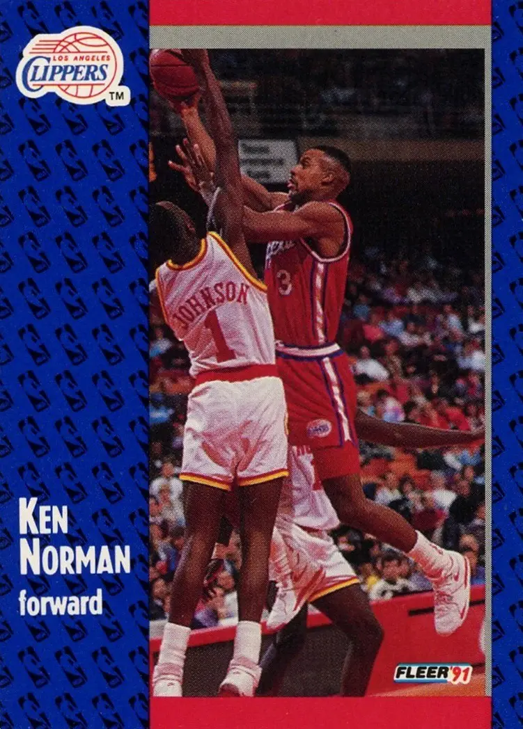 1991-92 Fleer #93 Ken Norman